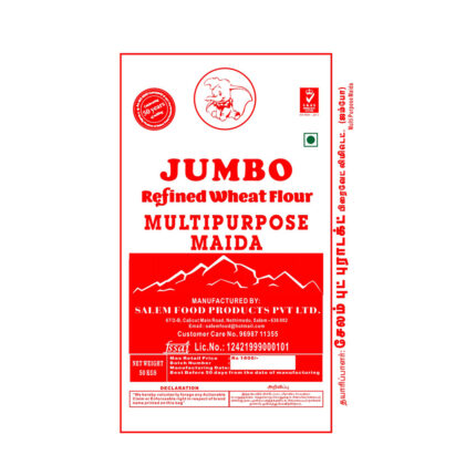 Jumbo fefined wheat Flour Multipurpose Maida (50KG- Bag ) – Vels Atta